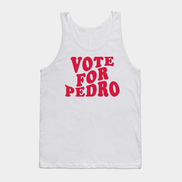 vote for pedro wavy effect Tank Top by rsclvisual